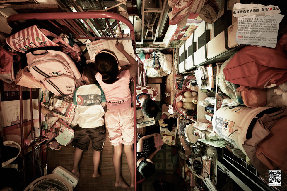 Fotografías de Hong Kong y sus diminutos espacios (Society for Community Organization)